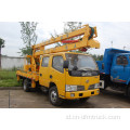 Stabilitas yang lebih baik Dongfeng Aerial Working Platform Truck